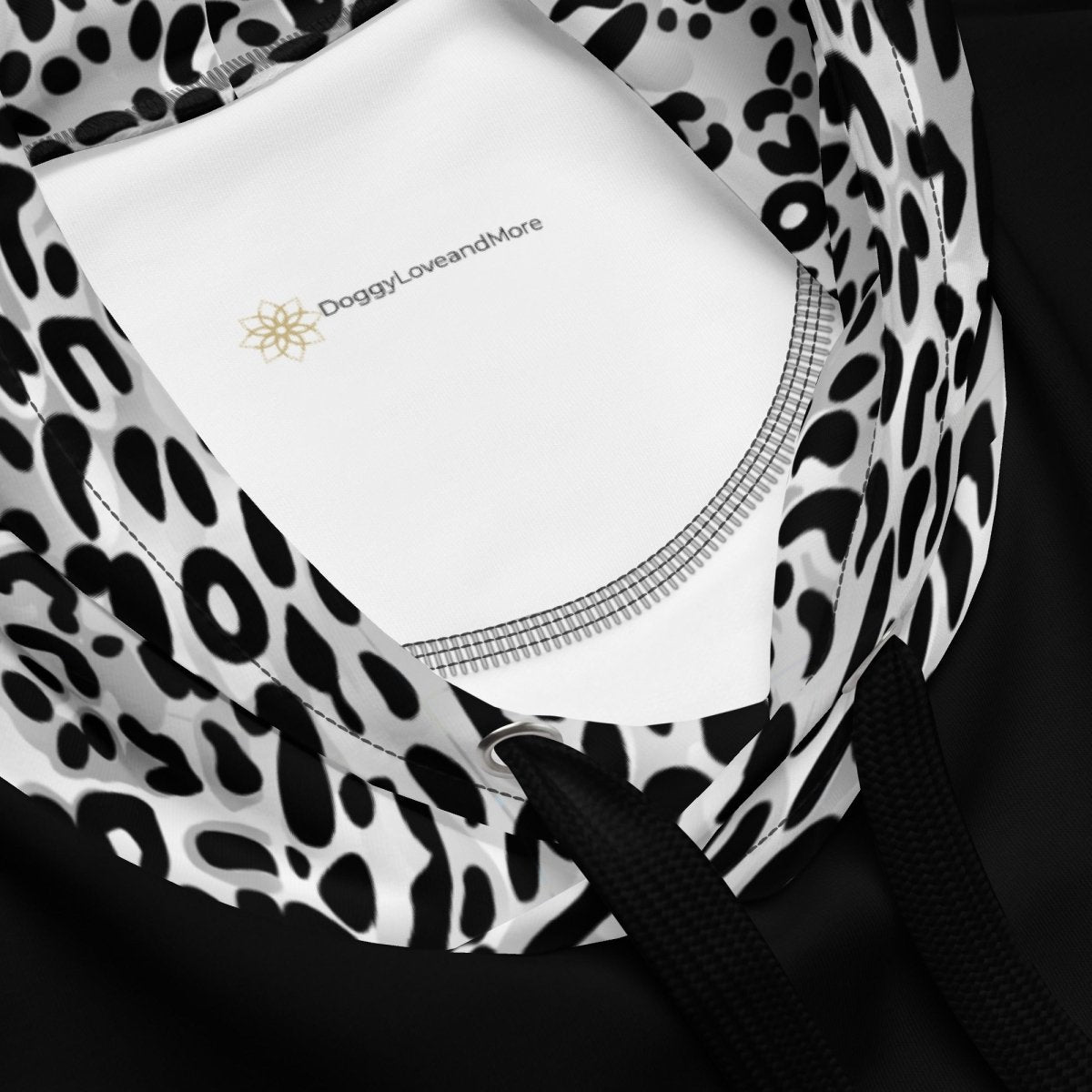 Dog Mom White Leopard Hoodie
