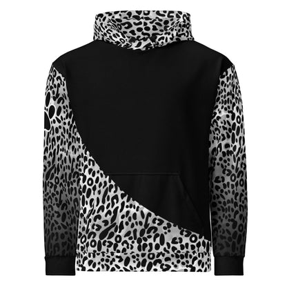 Dog Mom White Leopard Hoodie