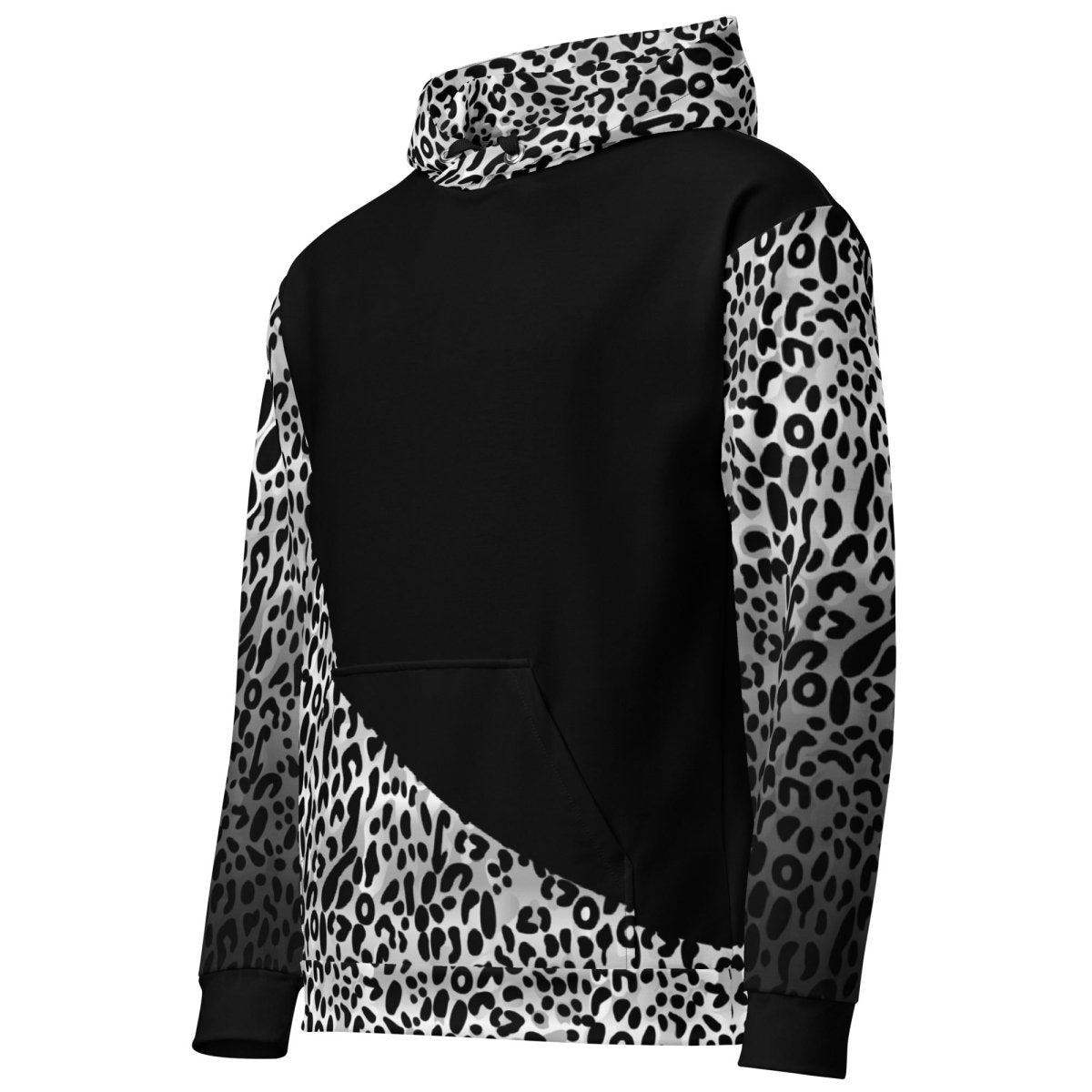 Dog Mom White Leopard Hoodie