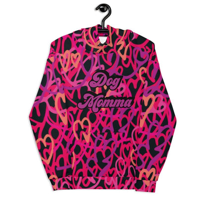 Dog Momma Hearts Hoodie