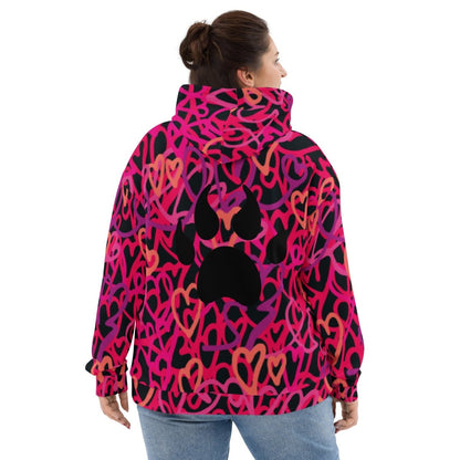 Dog Momma Hearts Hoodie