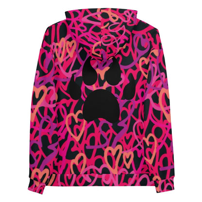 Dog Momma Hearts Hoodie
