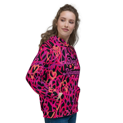 Dog Momma Hearts Hoodie