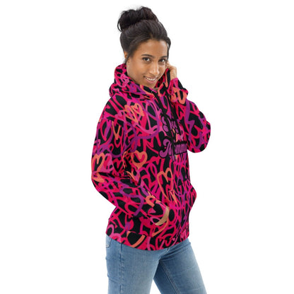Dog Momma Hearts Hoodie
