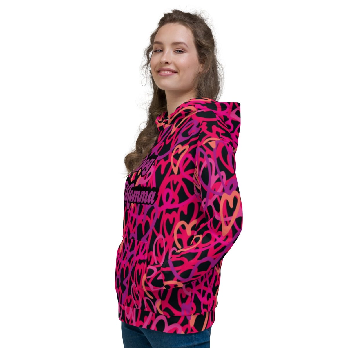 Dog Momma Hearts Hoodie