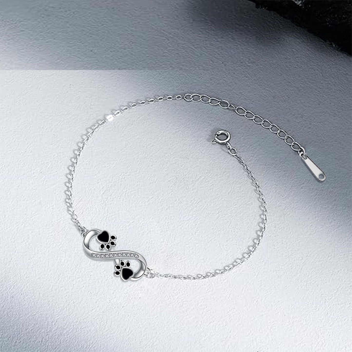 Infinity Paw Bracelet