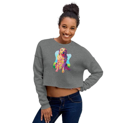Golden Retriever Crop Sweatshirt