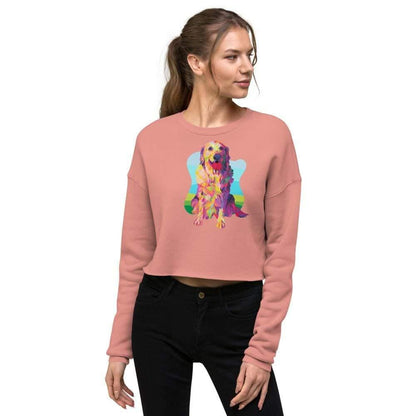 Golden Retriever Crop Sweatshirt