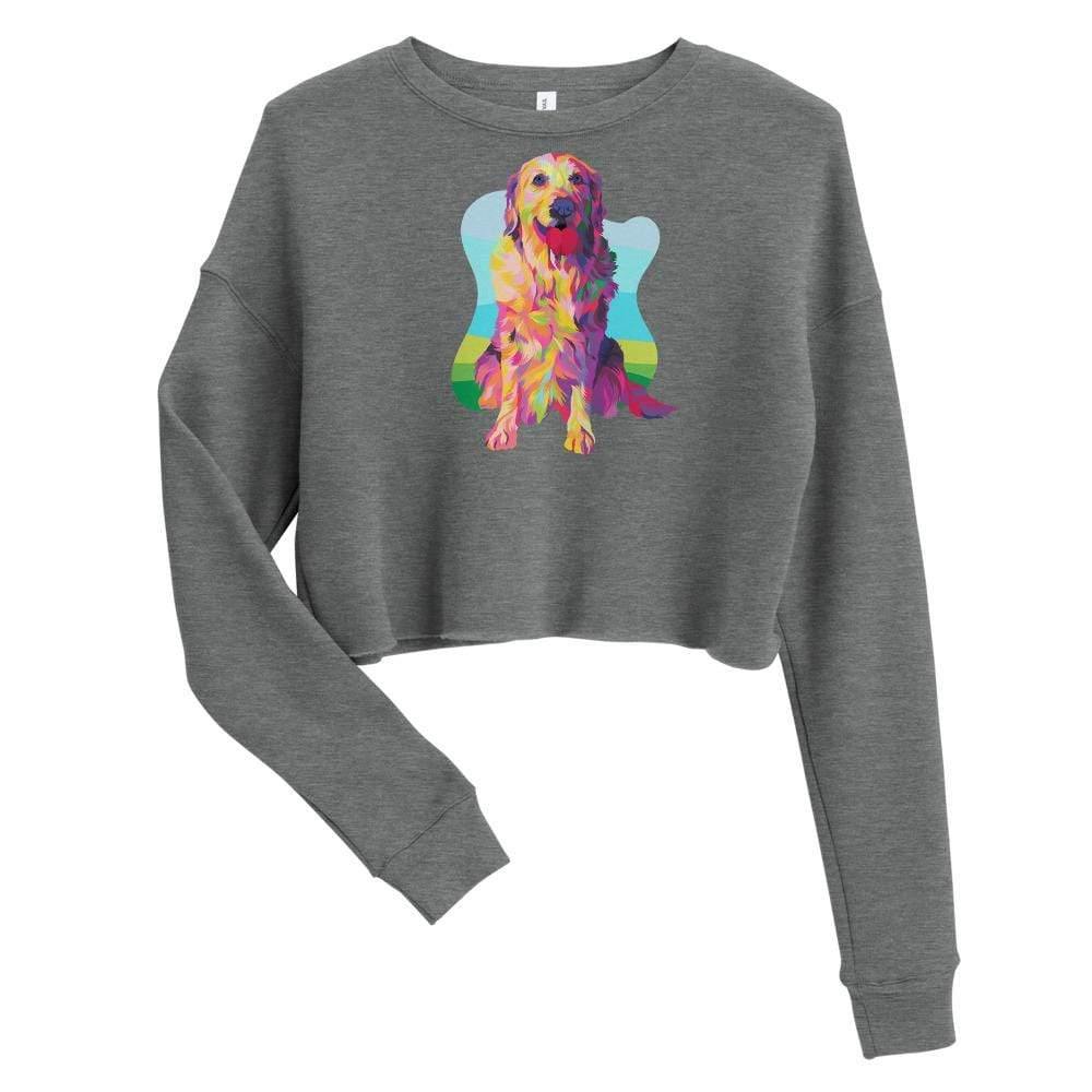 Golden Retriever Crop Sweatshirt