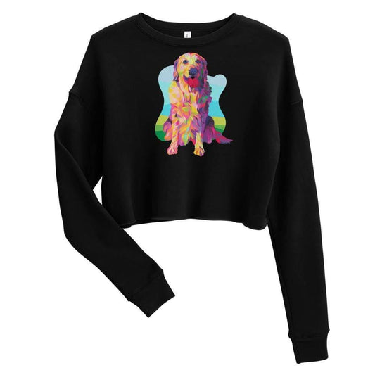 Golden Retriever Crop Sweatshirt