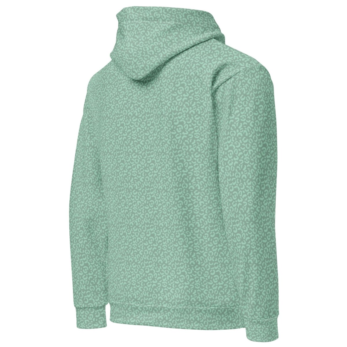 Green Leopard Print Dog Mom Hoodie