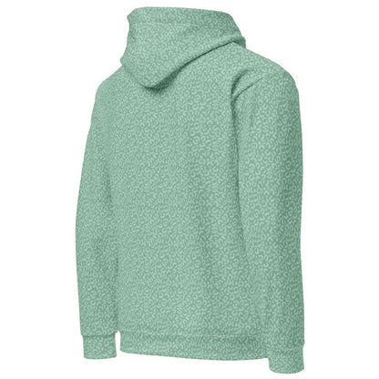 Green Leopard Print Dog Mom Hoodie