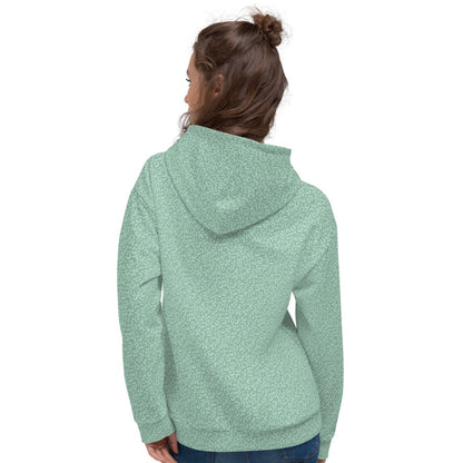 Green Leopard Print Dog Mom Hoodie