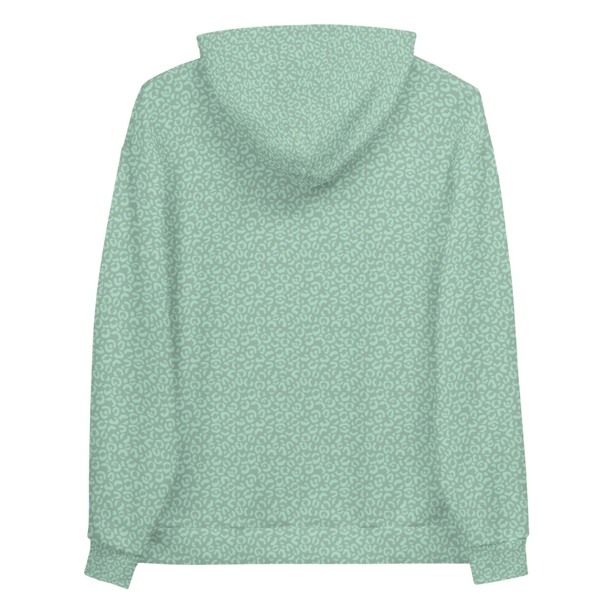 Green Leopard Print Dog Mom Hoodie
