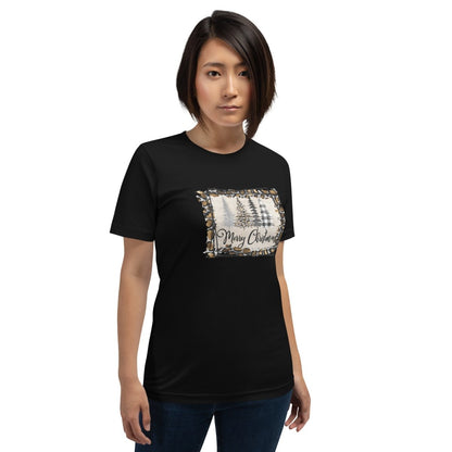 Merry Christmas Leopard Trees T-Shirt