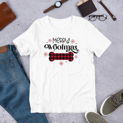 Merry Woofmas Dog Bone T-Shirt