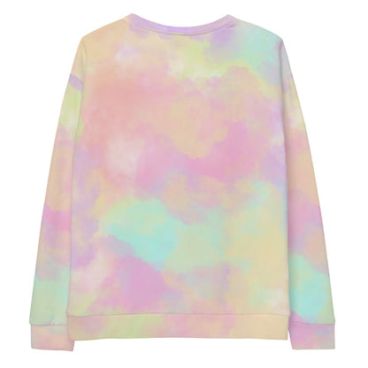 Pastel Cloud Dog Paw Sweatshirt