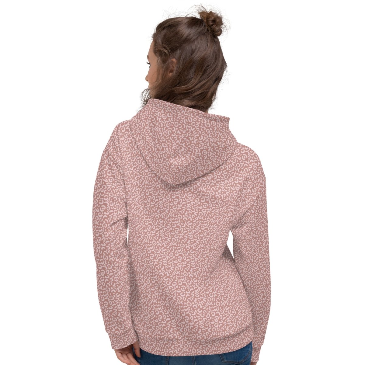 PInk Leopard Print Dog Mom Hoodie