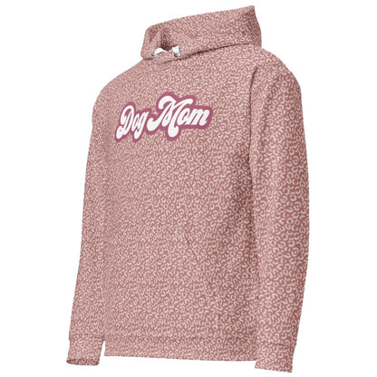 PInk Leopard Print Dog Mom Hoodie