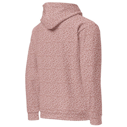 PInk Leopard Print Dog Mom Hoodie