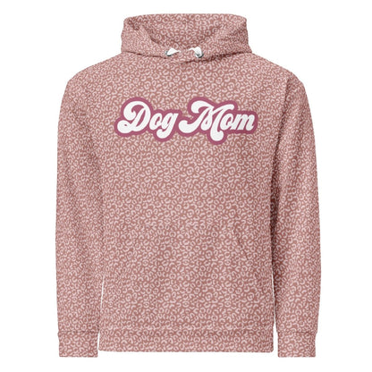 PInk Leopard Print Dog Mom Hoodie
