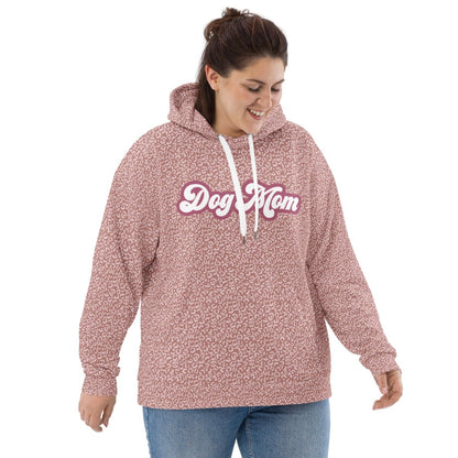 PInk Leopard Print Dog Mom Hoodie