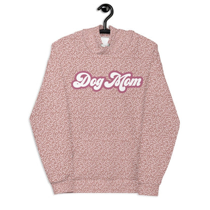 PInk Leopard Print Dog Mom Hoodie