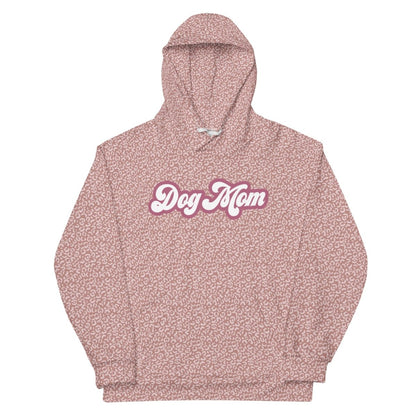 PInk Leopard Print Dog Mom Hoodie