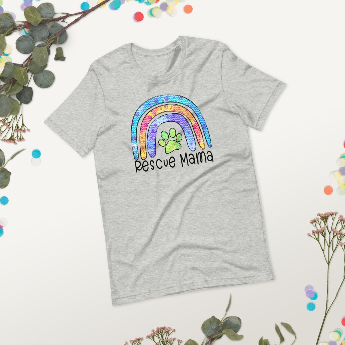 Rescue Dog Mama T-Shirt