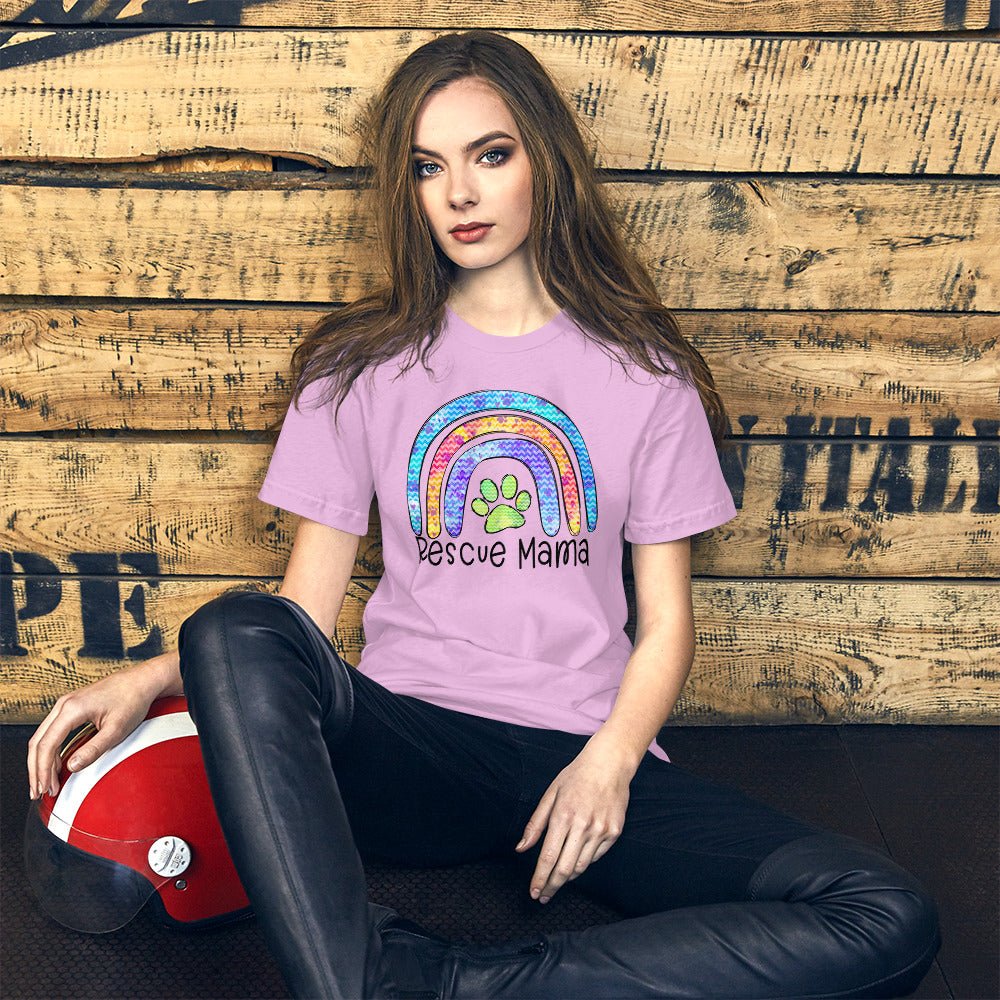Rescue Dog Mama T-Shirt