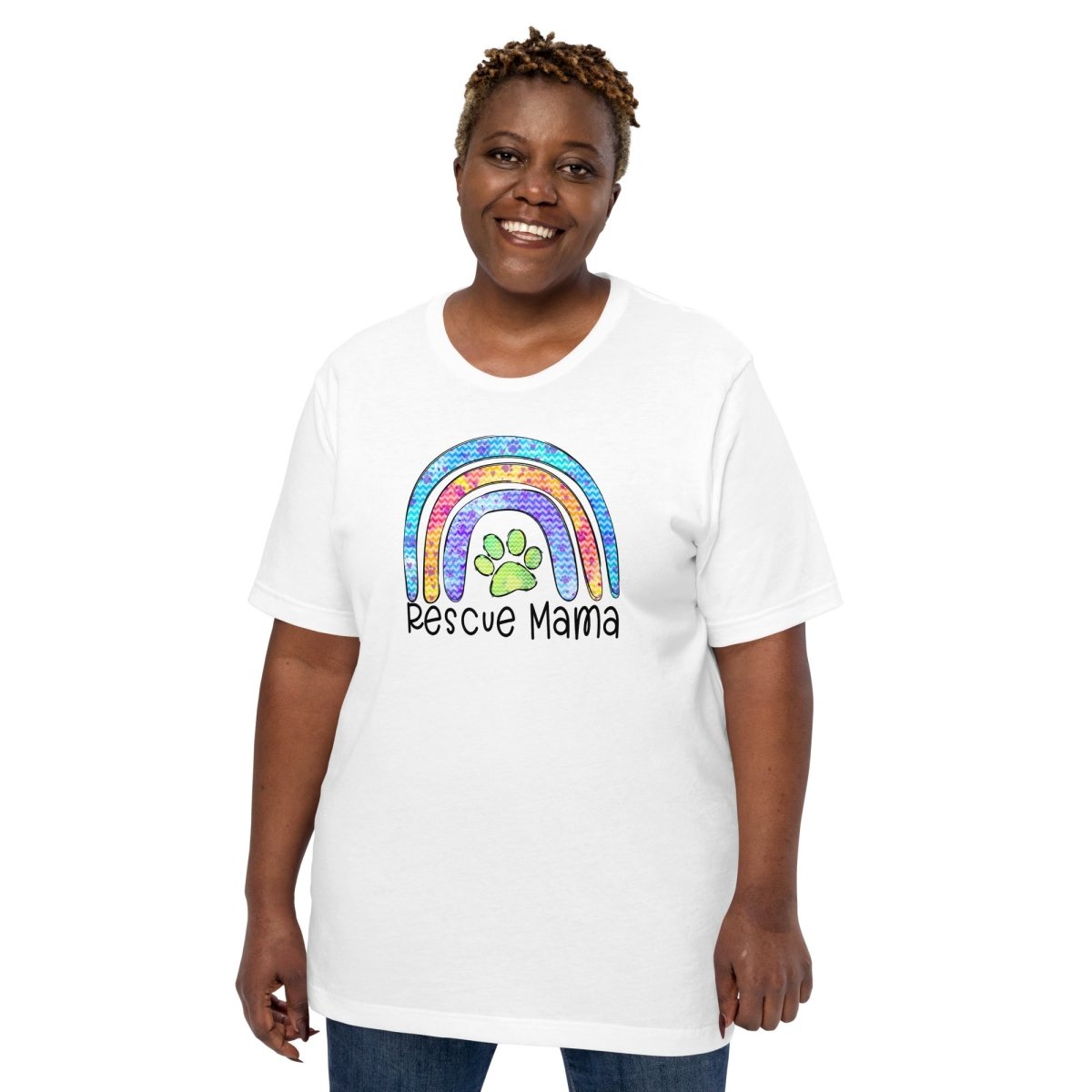 Rescue Dog Mama T-Shirt