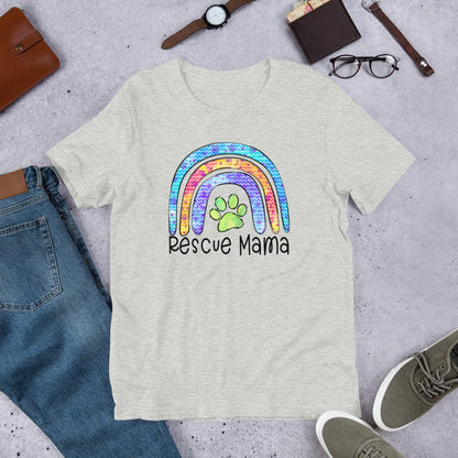 Rescue Dog Mama T-Shirt