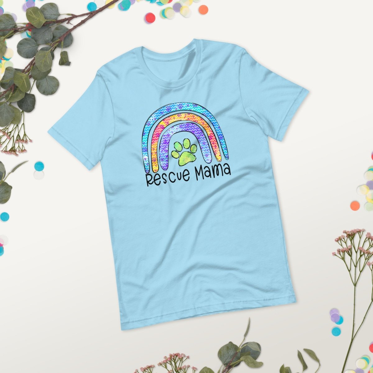 Rescue Dog Mama T-Shirt