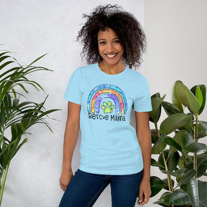 Rescue Dog Mama T-Shirt