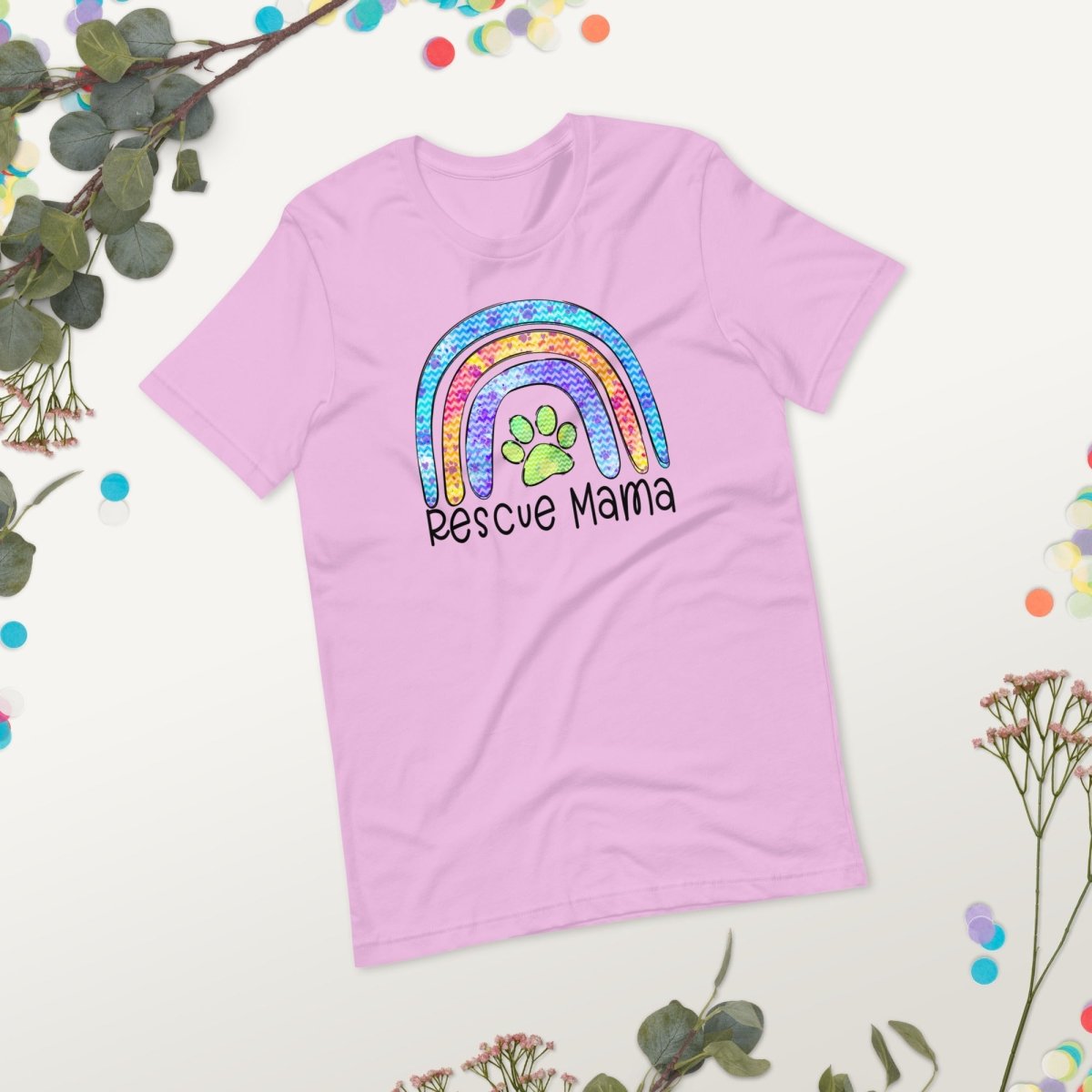Rescue Dog Mama T-Shirt