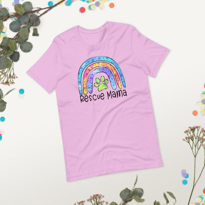 Rescue Dog Mama T-Shirt