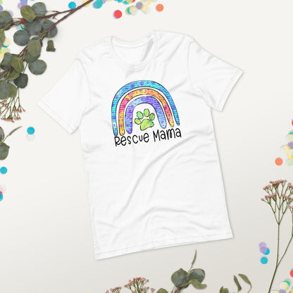 Rescue Dog Mama T-Shirt