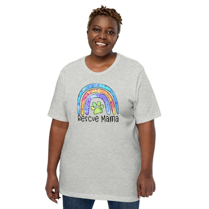 Rescue Dog Mama T-Shirt