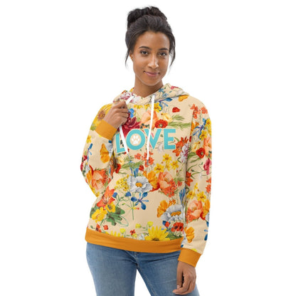 Spring Flowers Dog Mom Hoodie