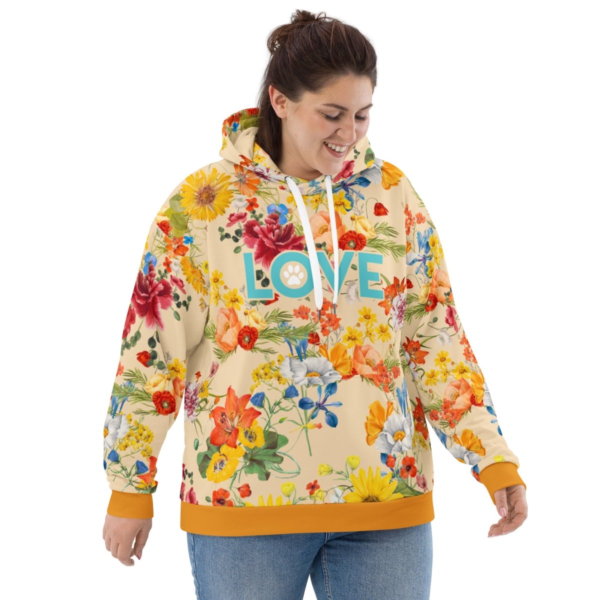 Spring Flowers Dog Mom Hoodie