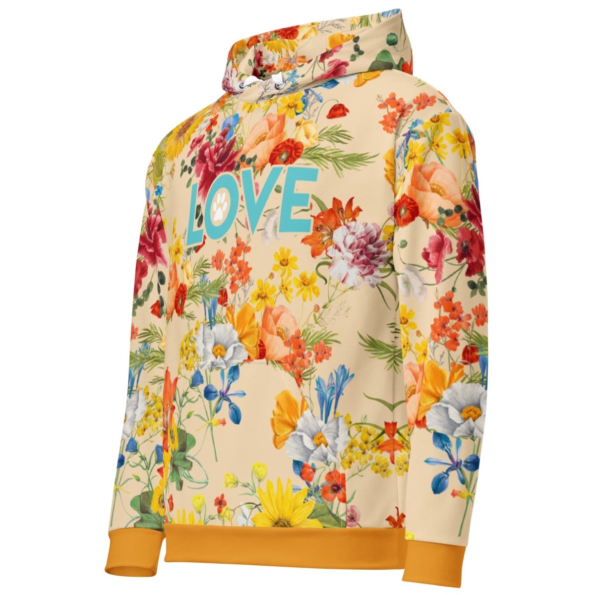 Spring Flowers Dog Mom Hoodie