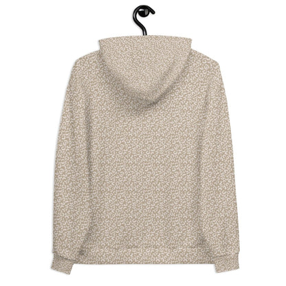 Taupe Leopard Print Dog Mom Hoodie