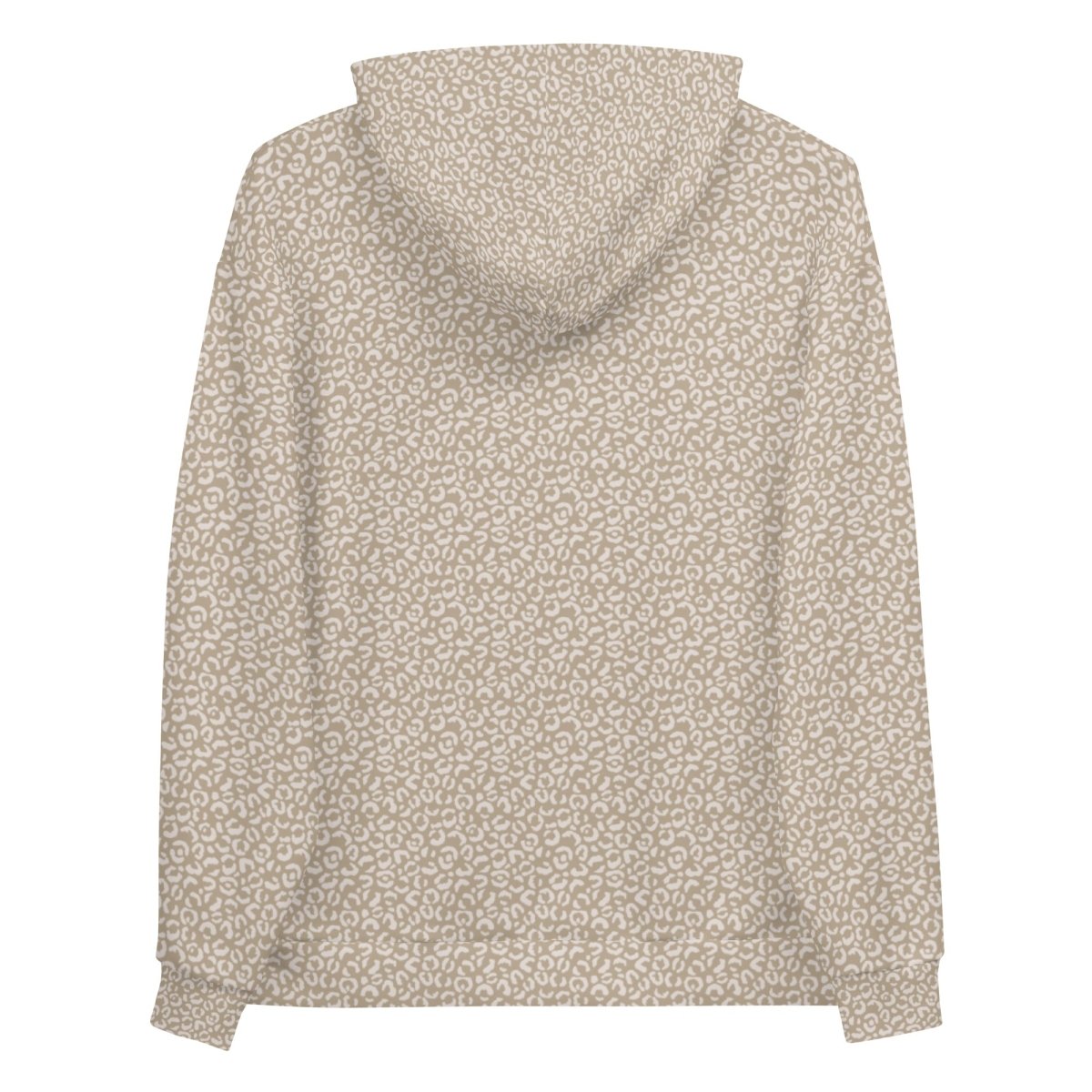 Taupe Leopard Print Dog Mom Hoodie