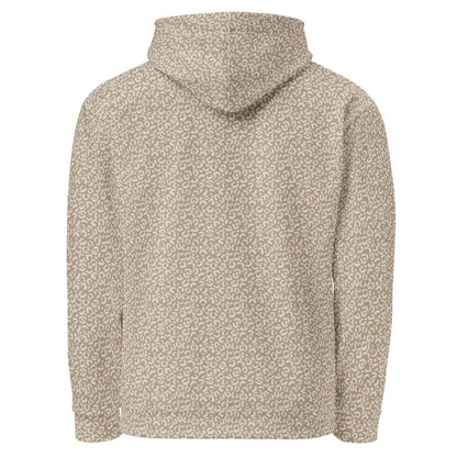 Taupe Leopard Print Dog Mom Hoodie