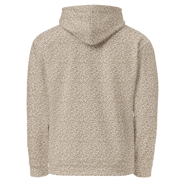 Taupe Leopard Print Dog Mom Hoodie