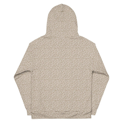 Taupe Leopard Print Dog Mom Hoodie