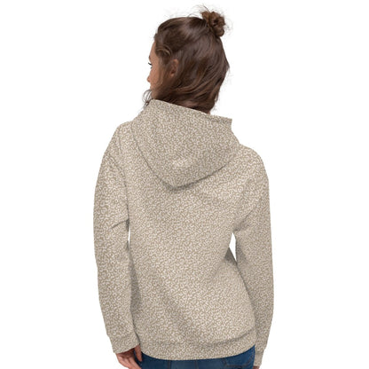 Taupe Leopard Print Dog Mom Hoodie