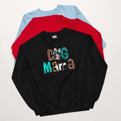 Dog Mama Cowhide Sweatshirt