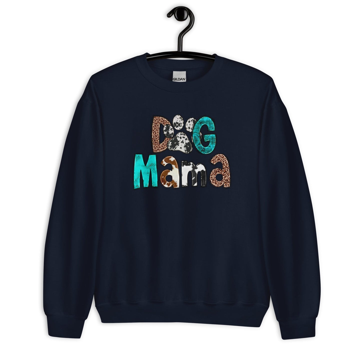 Dog Mama Cowhide Sweatshirt