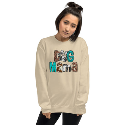 Dog Mama Cowhide Sweatshirt